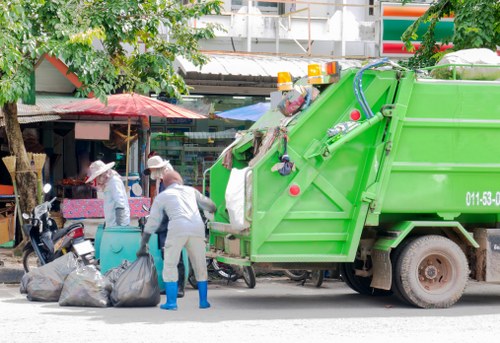 Sorting items during garage clearance process
