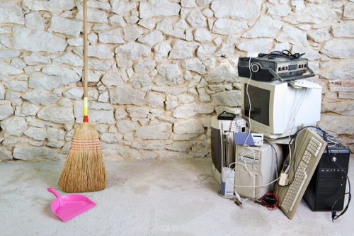 Clean and organized flat post-clearance in Regents Park
