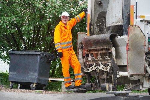 Recycling process for builder's waste