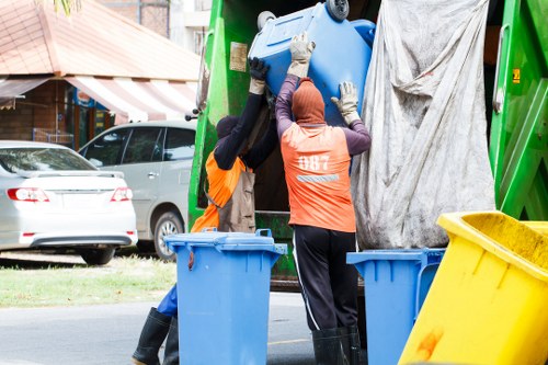 Clearing out a residence in Regents Park