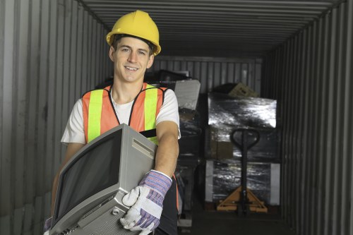 Satisfied client with our commercial waste services